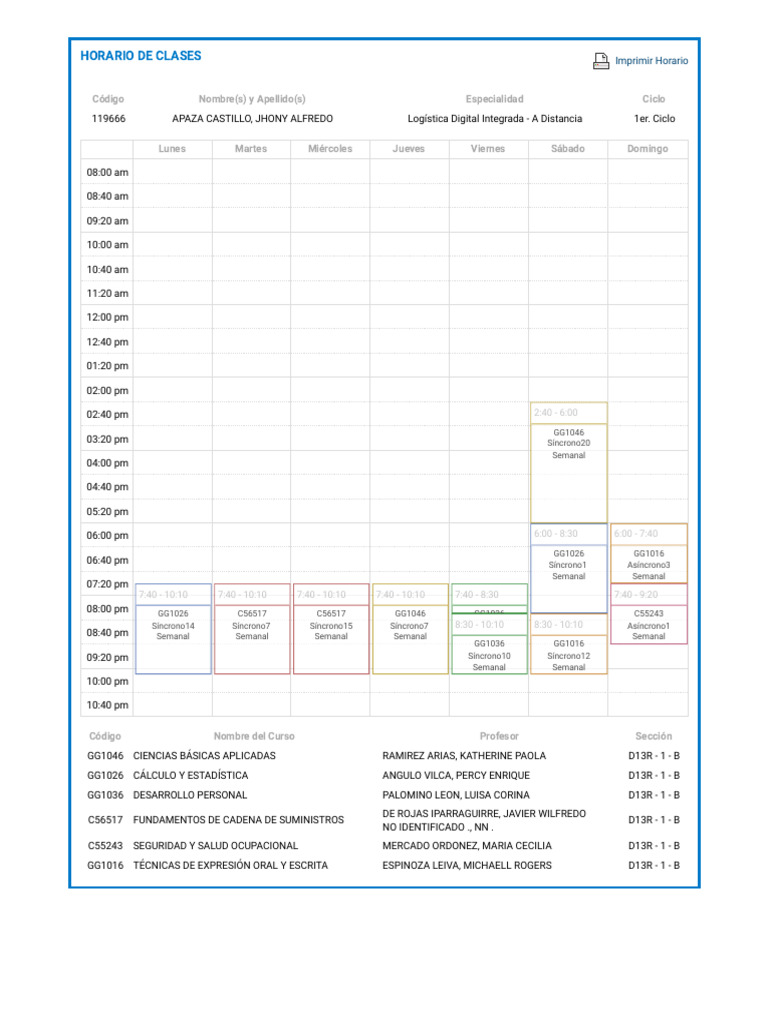 Sistema de matr cula tecsup pdf
