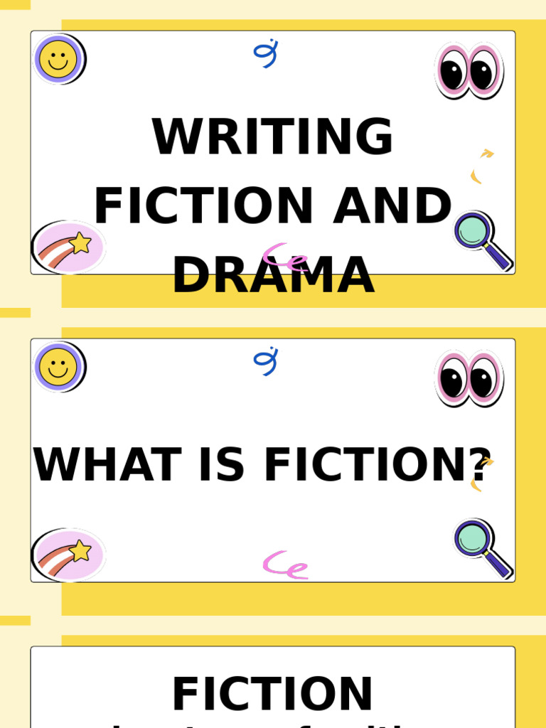 Fiction and Short Story | PDF | Thriller (Genre) | Playwright