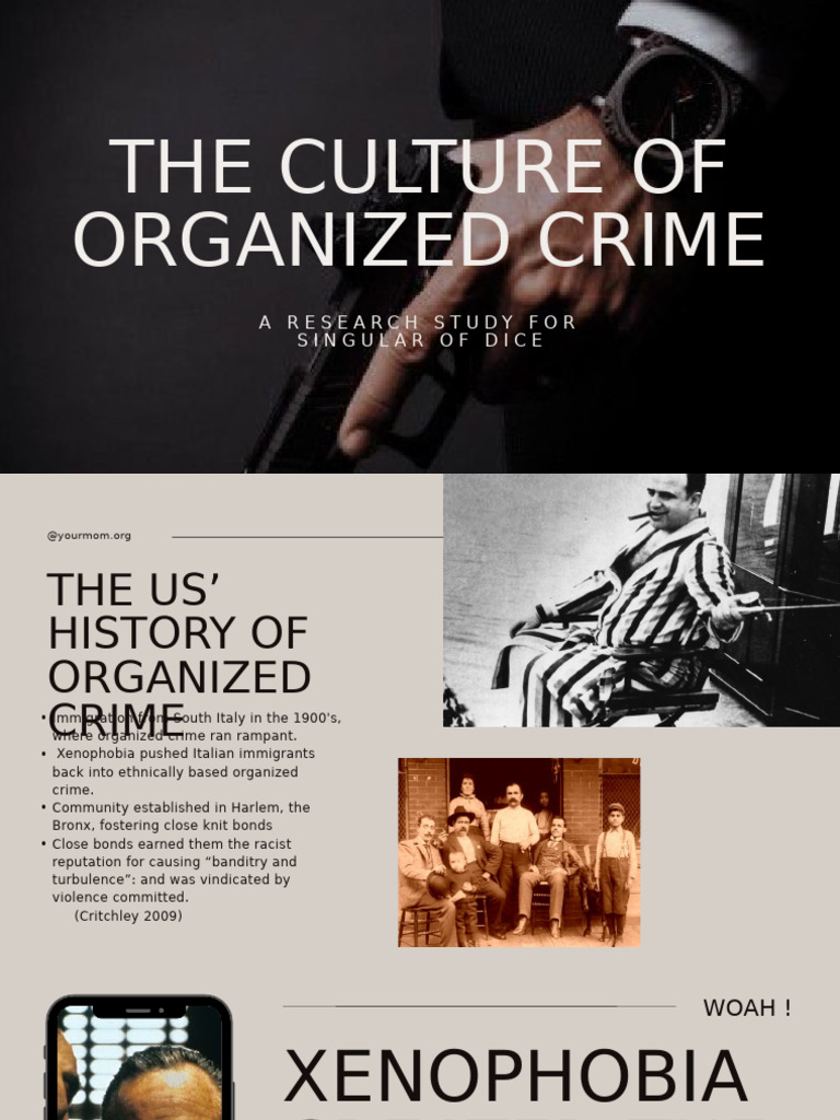 The Culture of Organized Crime | PDF