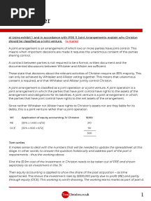 Ans SBR Dec 24 ACCA pre mock - Whitaker etc by Tom Clendon