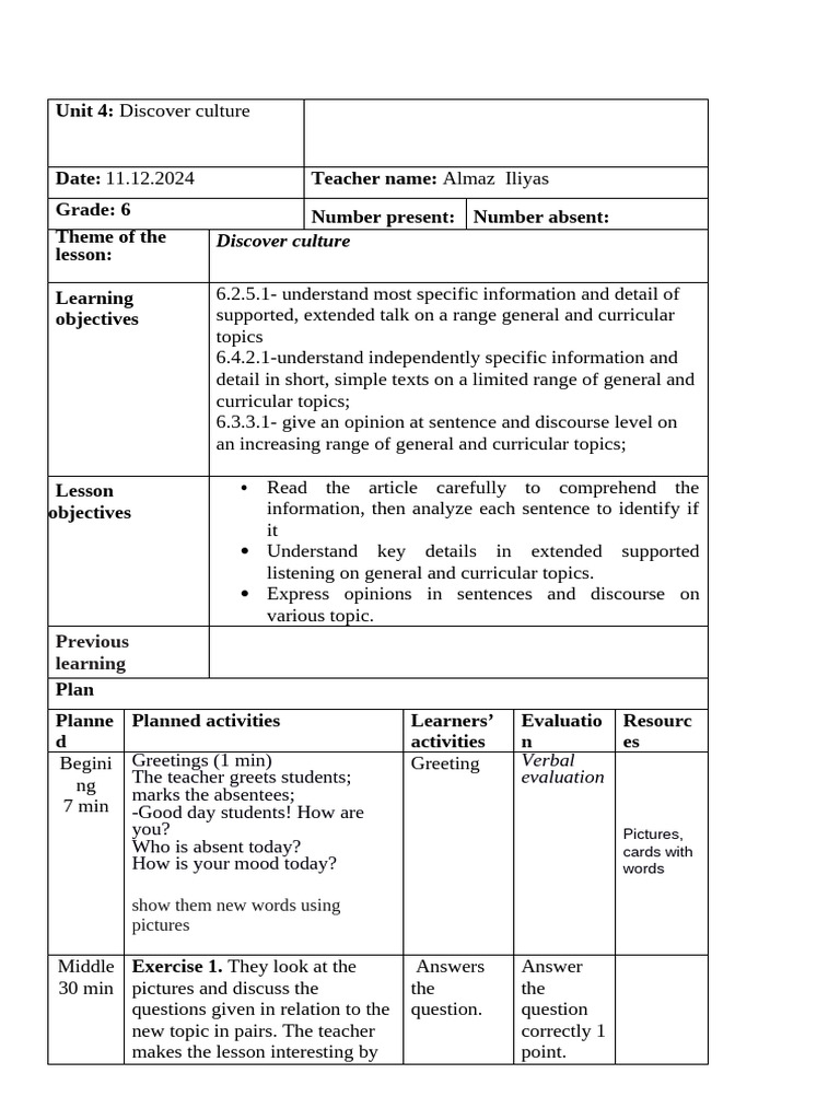 6 gr | PDF | Behavior Modification | Cognitive Science
