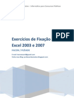 Fixação Word e Excel