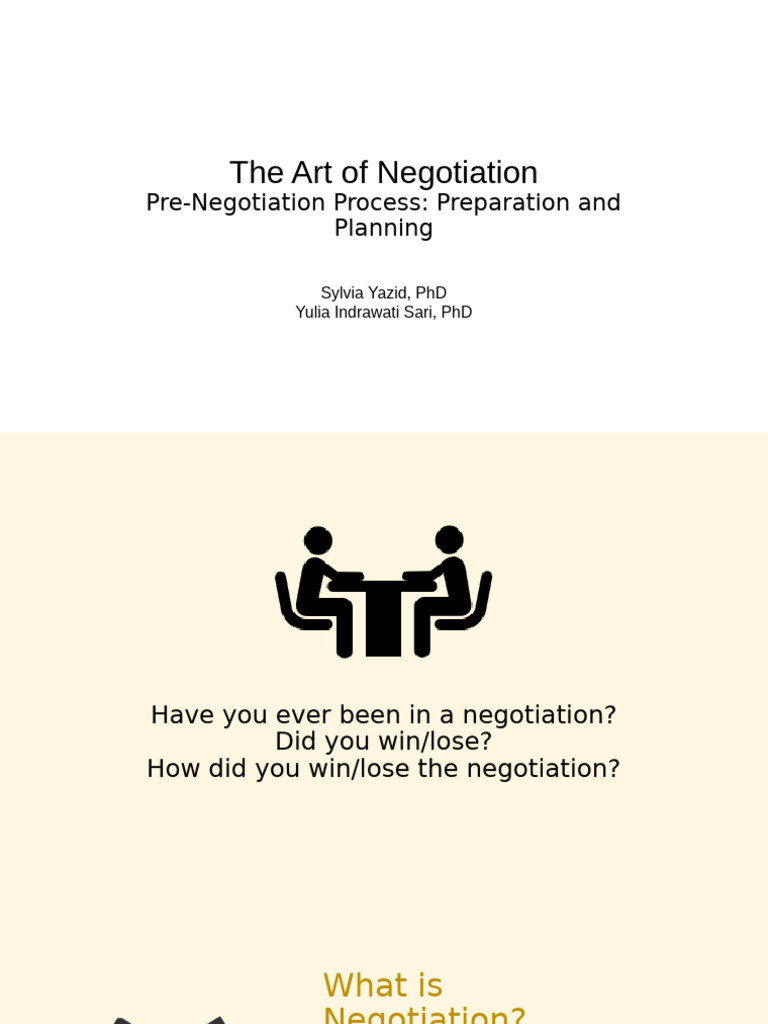 Mastering Effective Negotiation Skills | PDF | Negotiation | Social ...