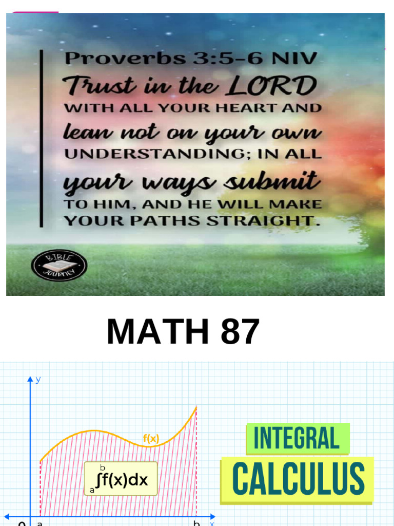87 ppt1 pdf integral function mathematics 