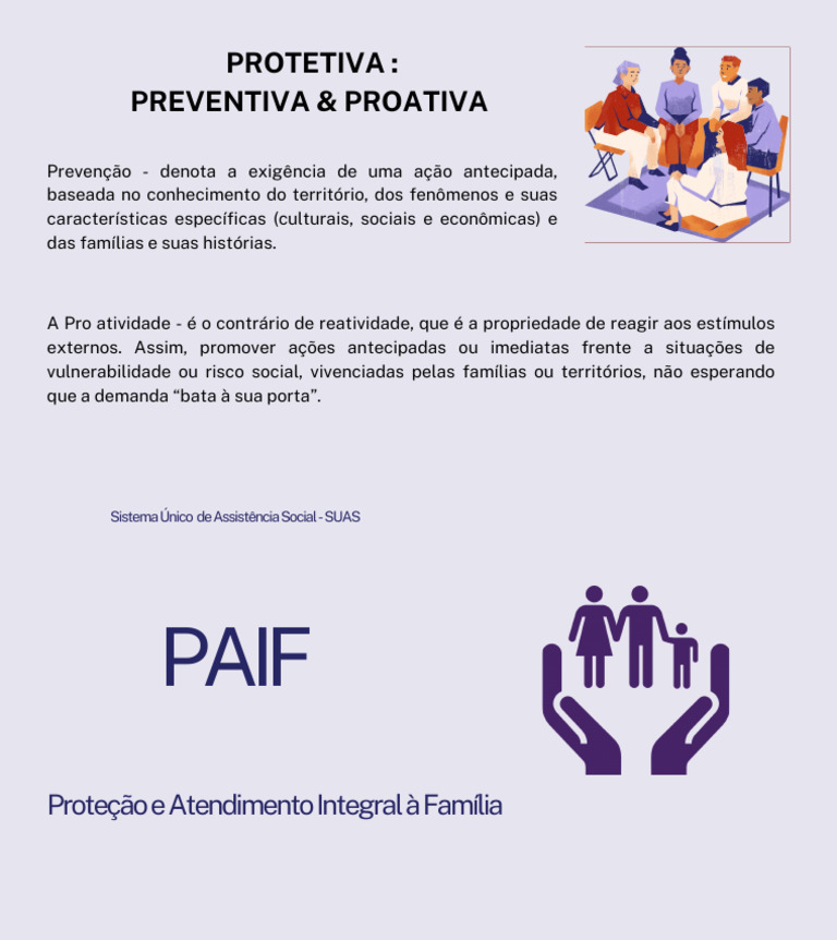 Prevenção e Proatividade no PAIF | PDF