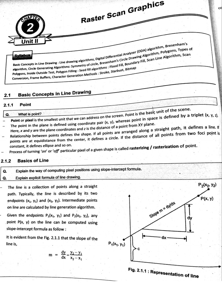 Cg unit 2 pdf