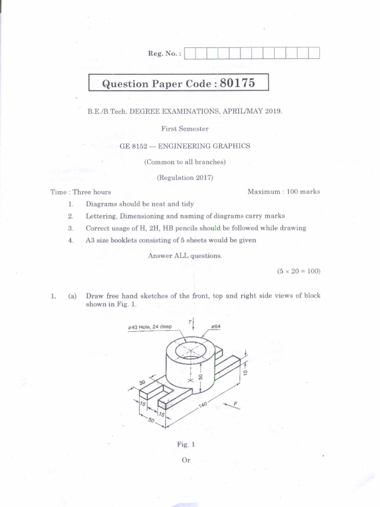 GE3251 ANNAUNIV QP - by LearnEngineering - in | PDF | Perpendicular | Angle