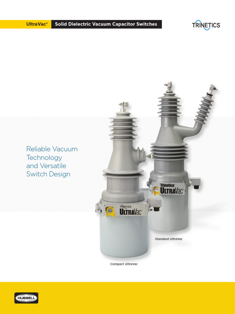 BR10205E - Trinetics UltraVac | PDF | Capacitor | Switch