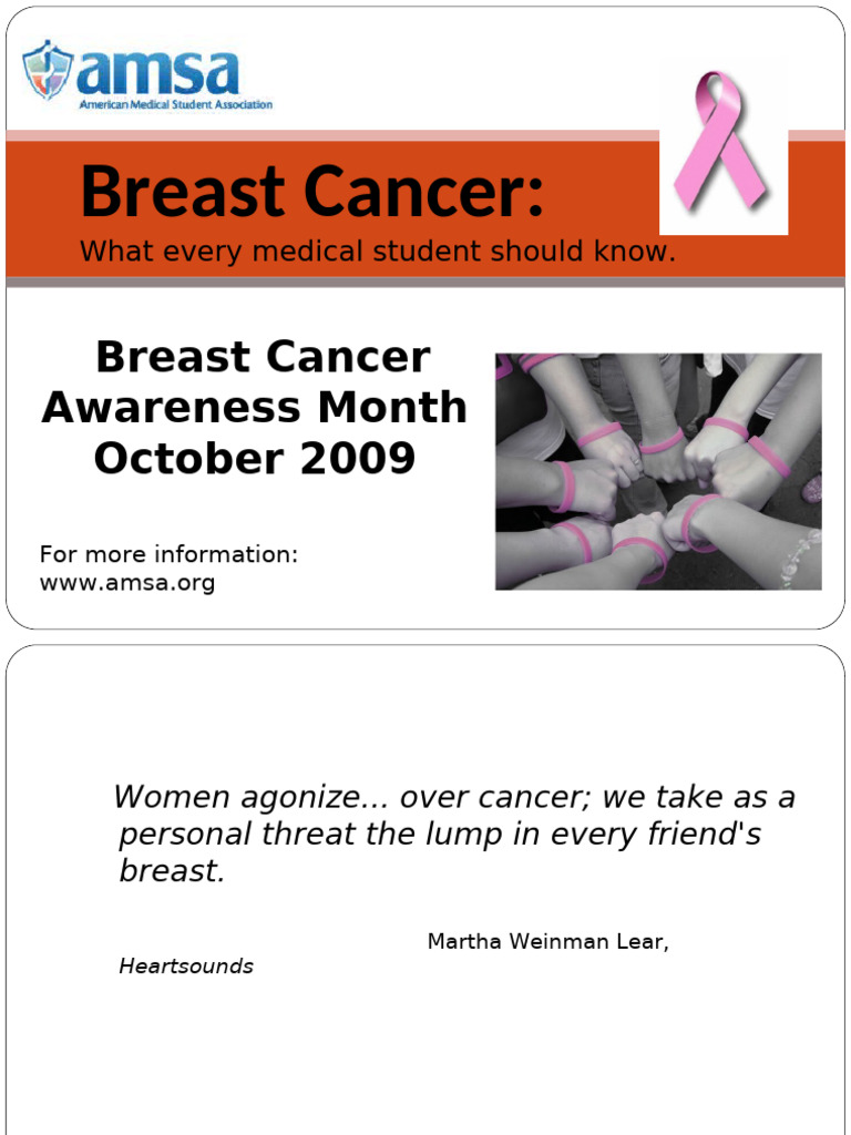 Essential Breast Cancer Insights for Students | PDF | Breast Cancer ...