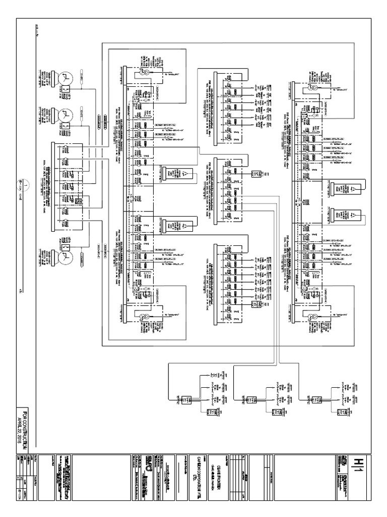 Clark Cityfront - EE-1.03A BPO POWER ONE LINE RISER DIAGRAM | PDF