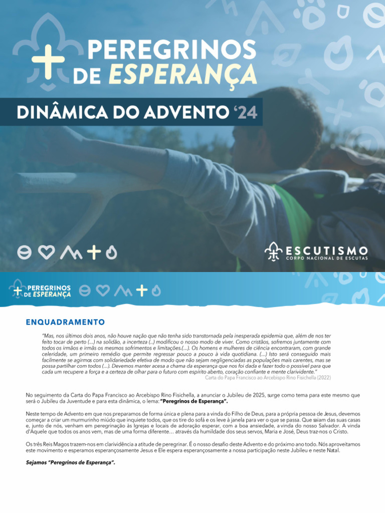 Din%C3%A2mica de Advento e Natal_Peregrinos Da Esperan%C3%A7a | PDF