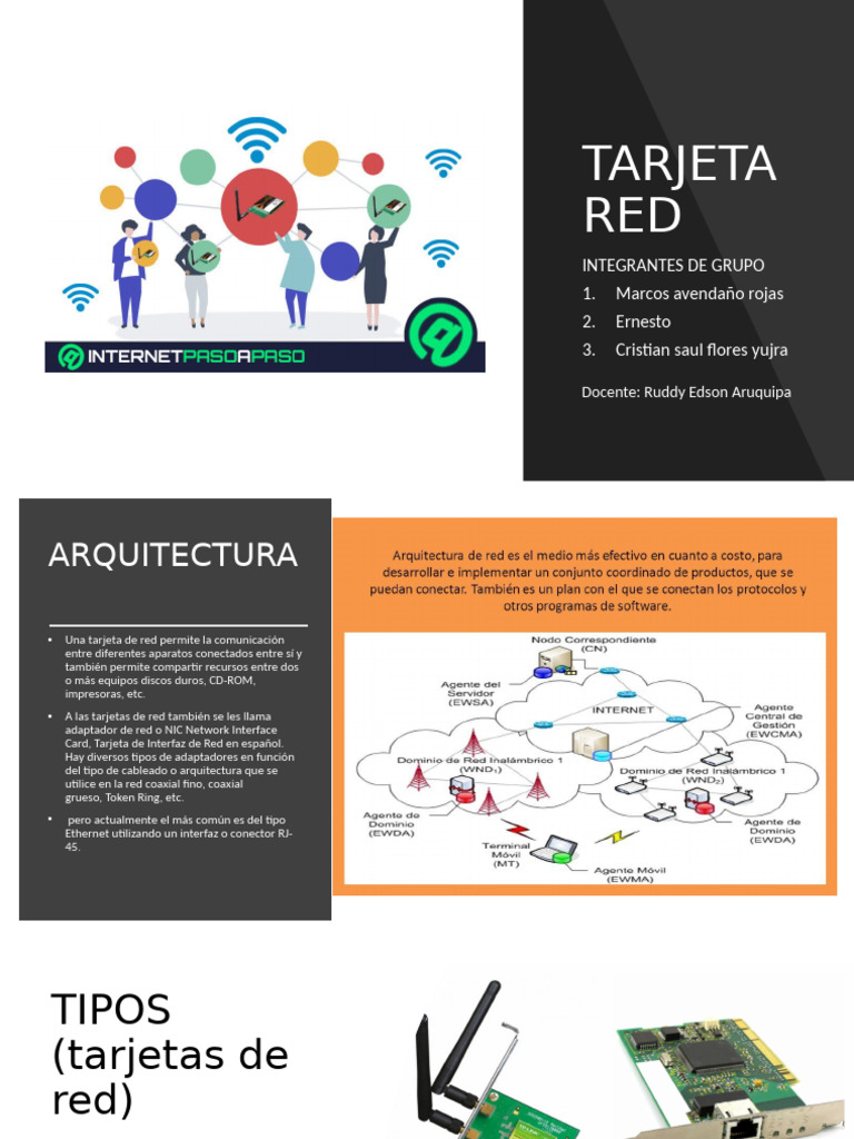 Presentación Sistema de Red | PDF | Red de computadoras | Controlador ...