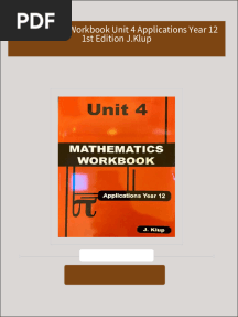 Instant ebooks textbook Mathematics Workbook Unit 4 Applications Year 12 1st Edition J.Klup download all chapters