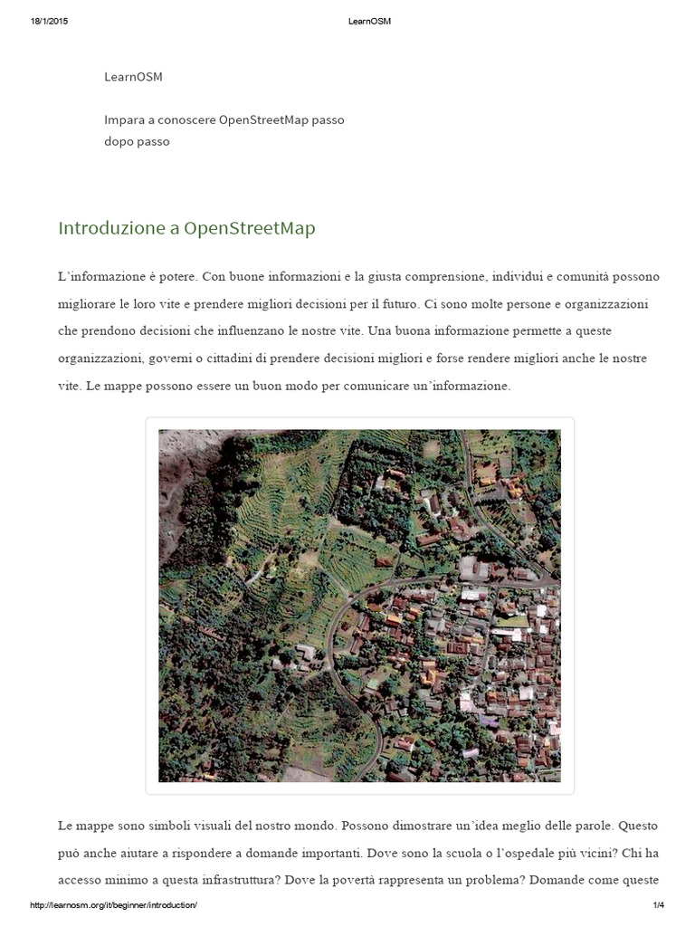 Manuale Open Street Map | PDF