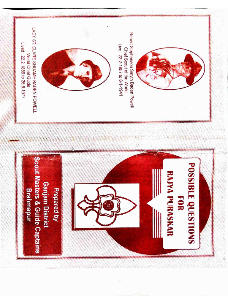 Scout and Guide Book | PDF
