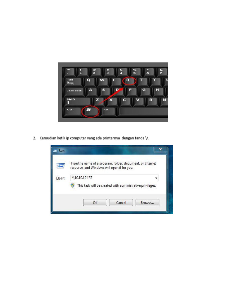 Cara Mudah Sharing Printer di Windows | PDF