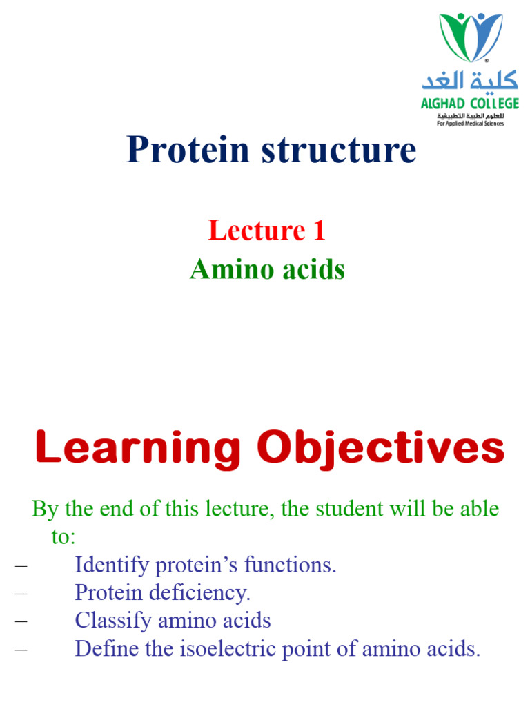 Functions and Classification of Proteins | PDF | Amino Acid | Proteins