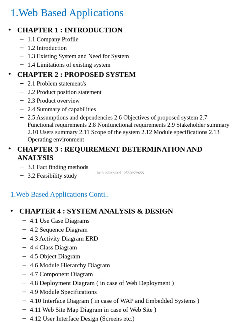 Web, Mobile, and ETL Project Overview | PDF | Computer Network ...