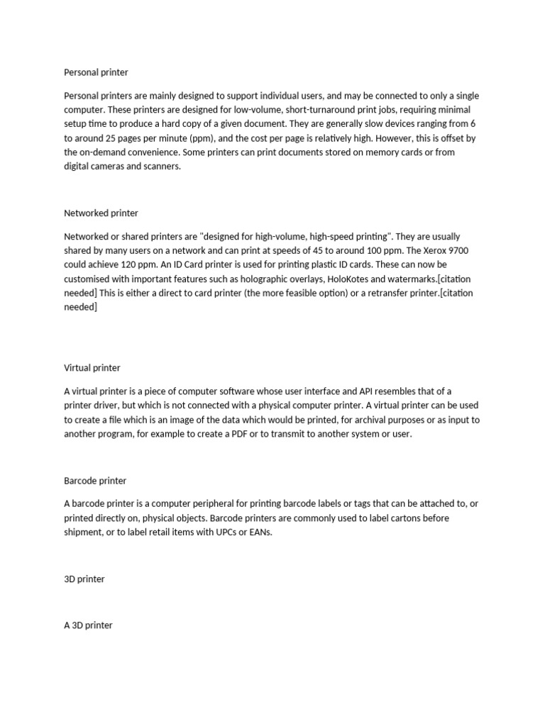 Printer pdf printer computing office equipment