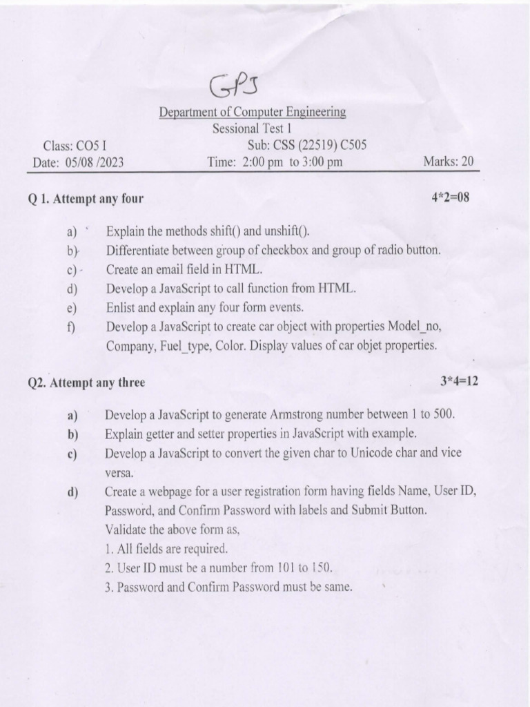 Css Practical and Notes | PDF