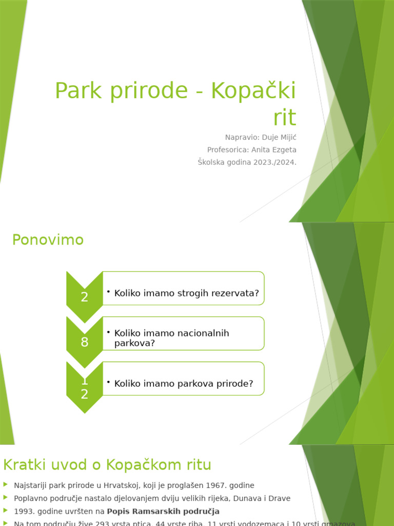 Park Prirode - Kopački Rit (2) | PDF