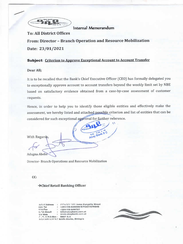 Account_to_Account_Transfer_Restriction_Release | PDF