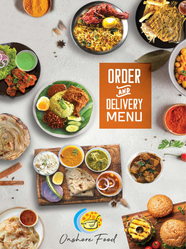 Onshore Eatery Briyani Menu | PDF | Hamburgers | Cuisine