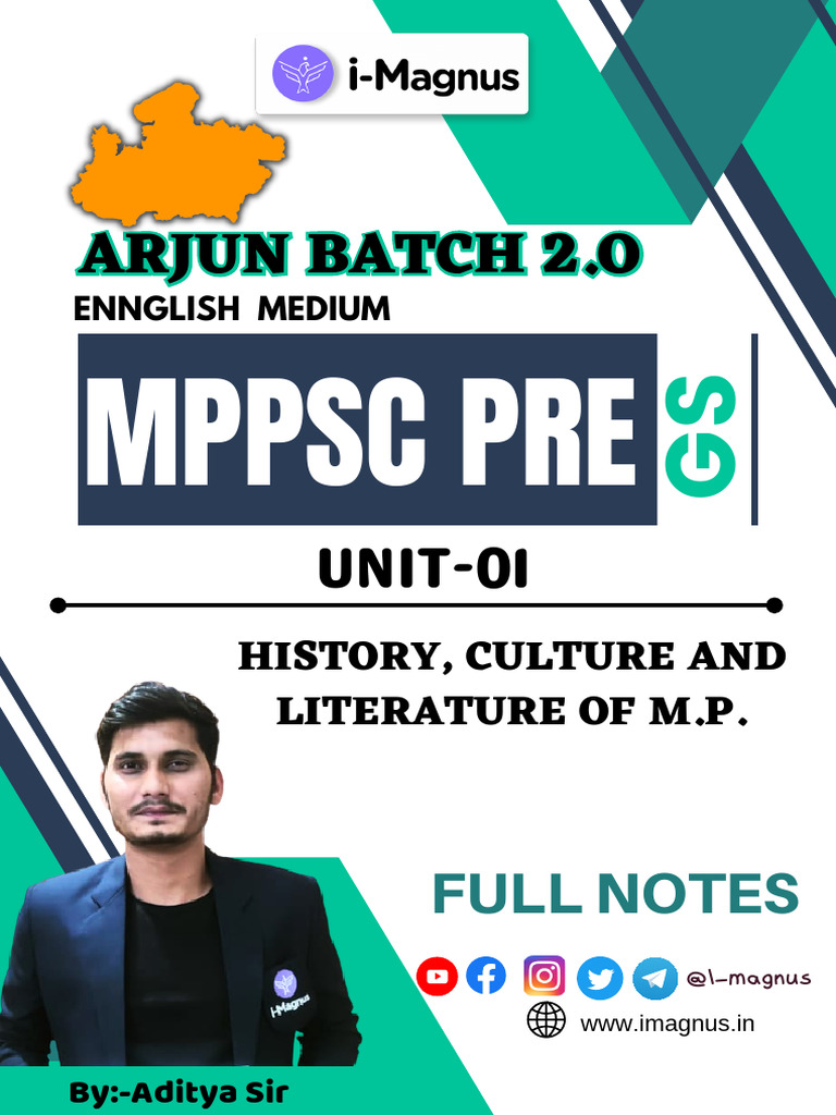 MPPSC History Notes Overview | PDF