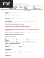Working at Heights Rescue Plan Template | PDF | Emergency | Safety