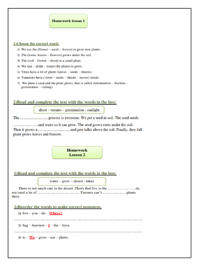Connect Homework | PDF