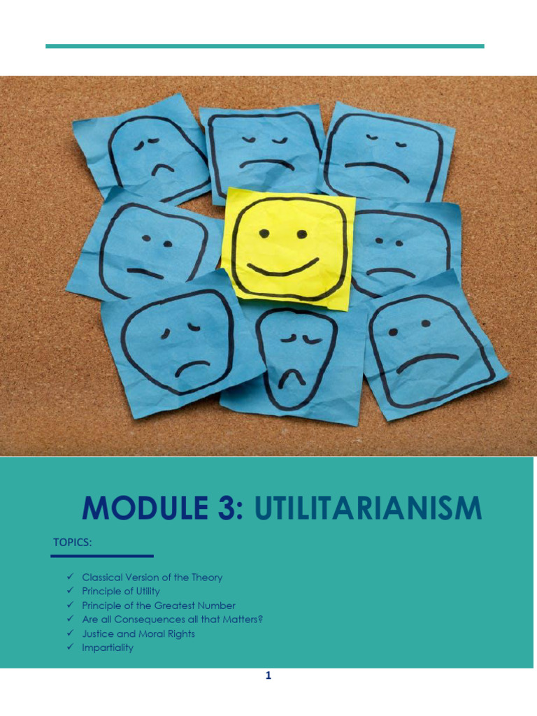 Impartiality in Utilitarian Ethics | PDF | Utilitarianism | Happiness