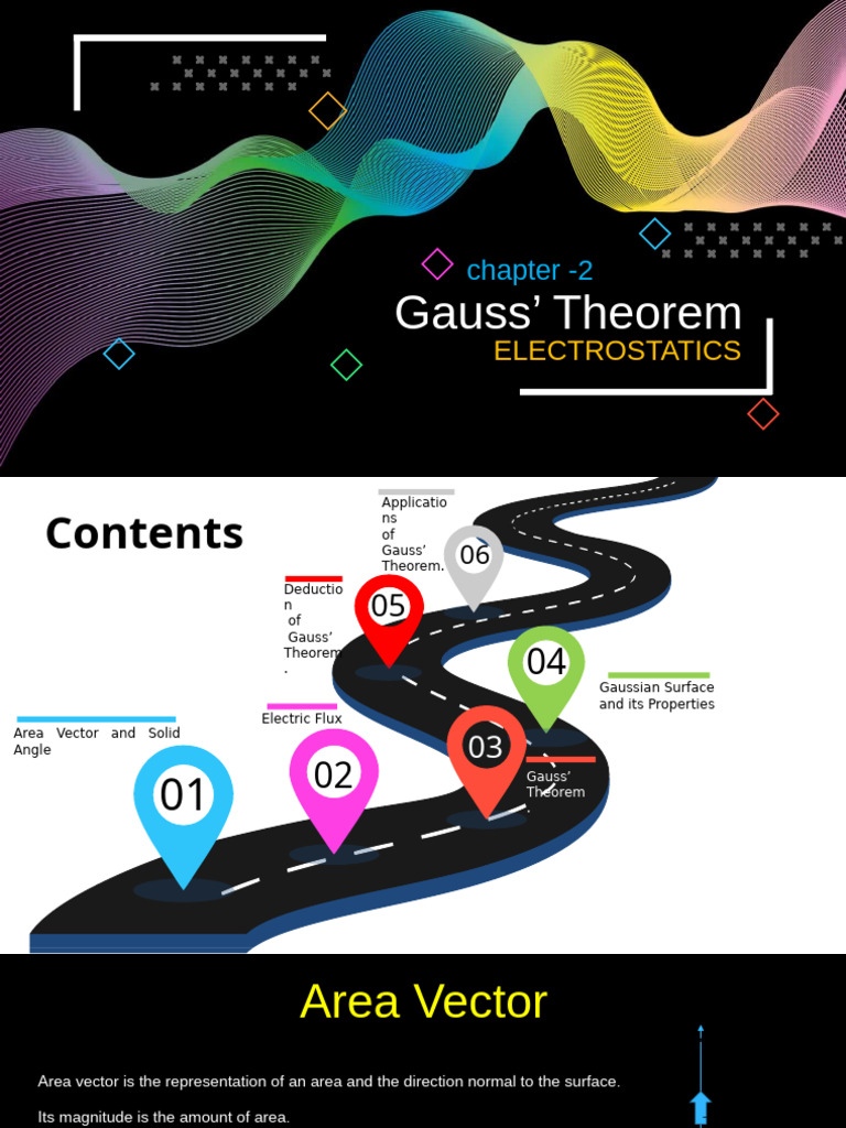 Gauss Theorem Pdf Flux Electric Field