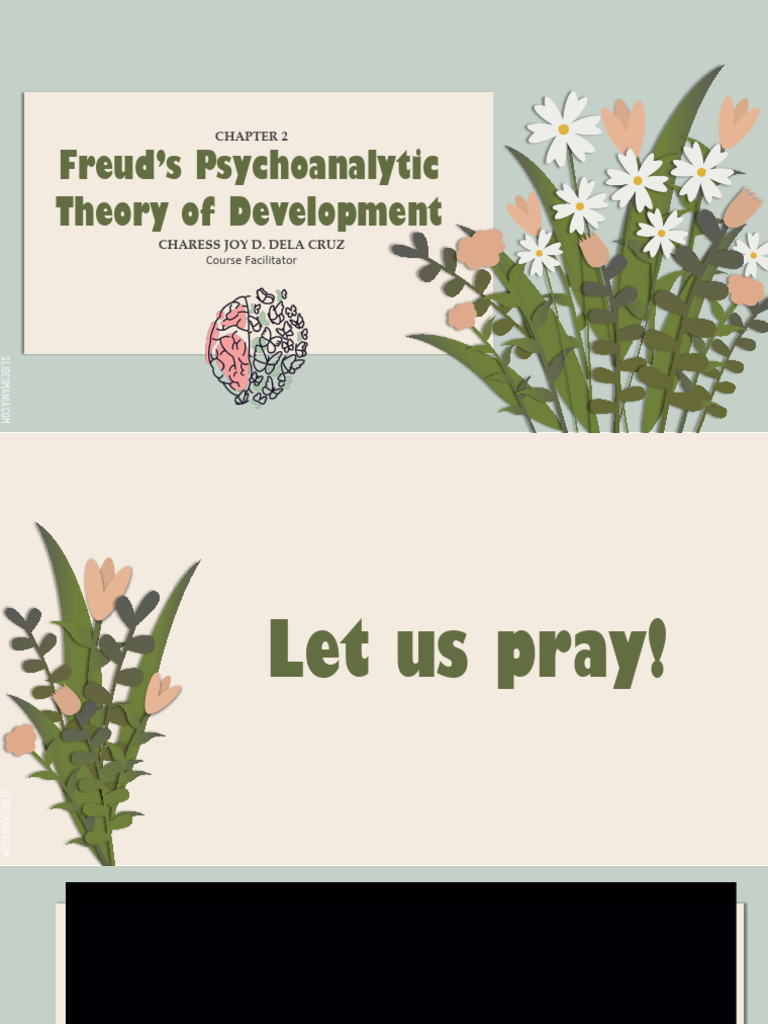 WEEK 7 - PSYCHOANALYTIC THEORY - New | PDF | Id | Unconscious Mind