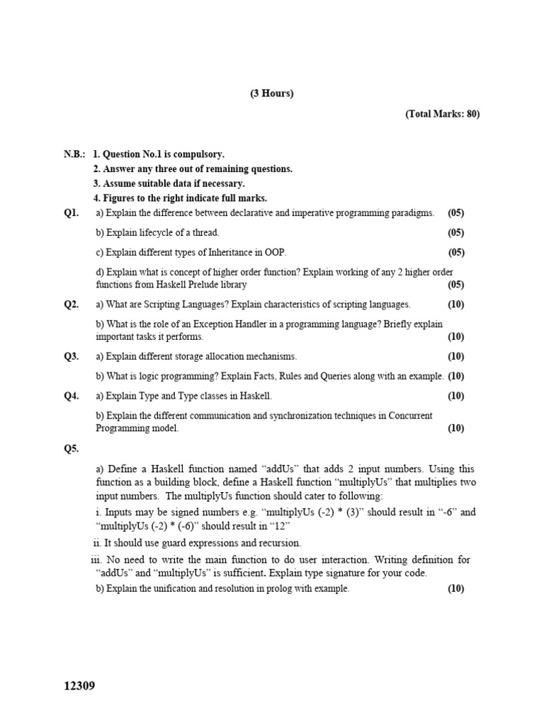 Paradigma and Computer Programming Foundation | PDF | Formal Methods ...