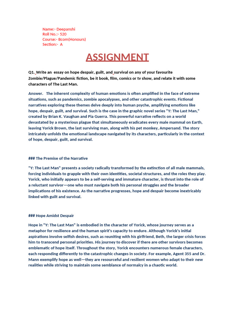 Dystopian Writing Pdf