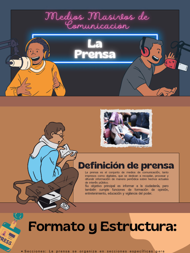 Definición y funciones de la prensa | PDF