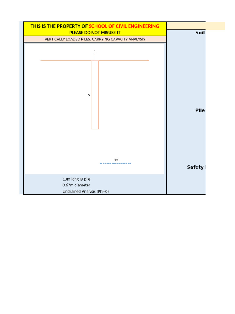 Pile Capacity Analysis for Vertical Loads | PDF | Deep Foundation ...