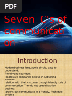 The 7C's of Effective Communication | PDF