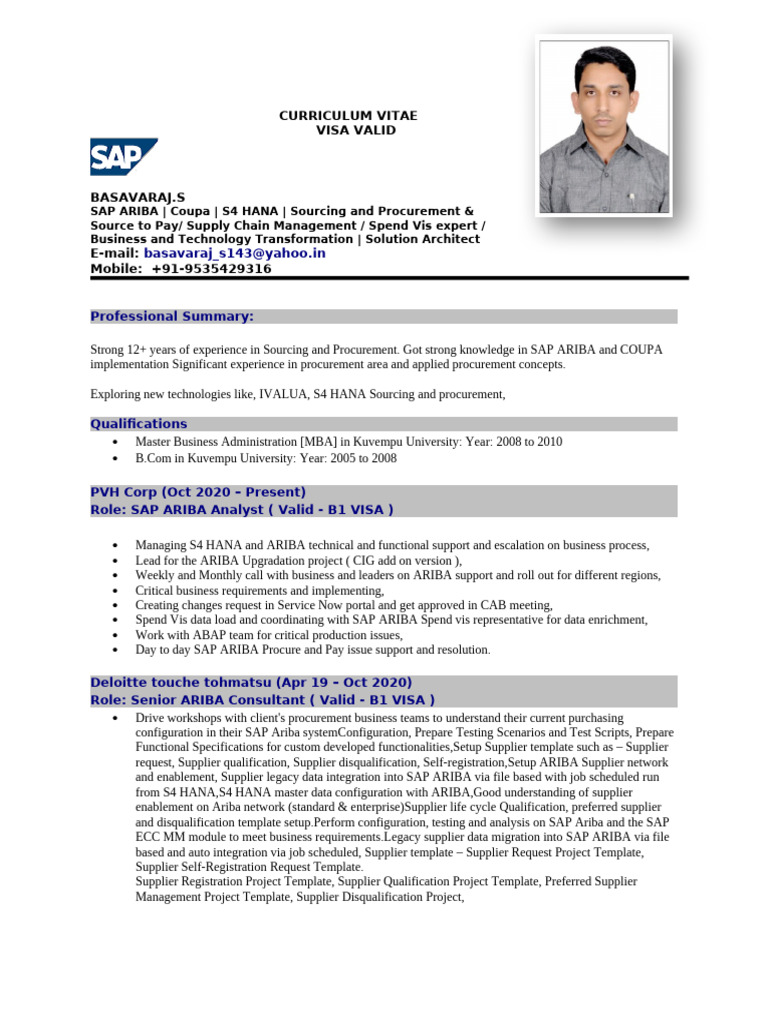 Sap ariba coupa s4 hana sourcing and procurement source to pay supply
