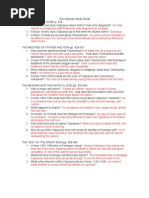 The Odyssey Test Review Guide | PDF | Odysseus | Odyssey