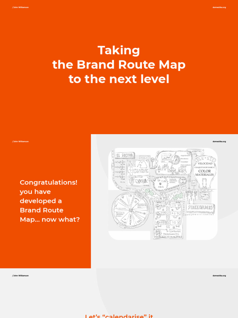 Taking The Brand Route Map To The Next Level | PDF | Brand | World Wide Web