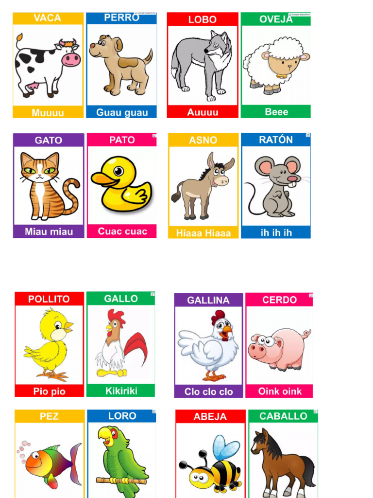 Animales | PDF