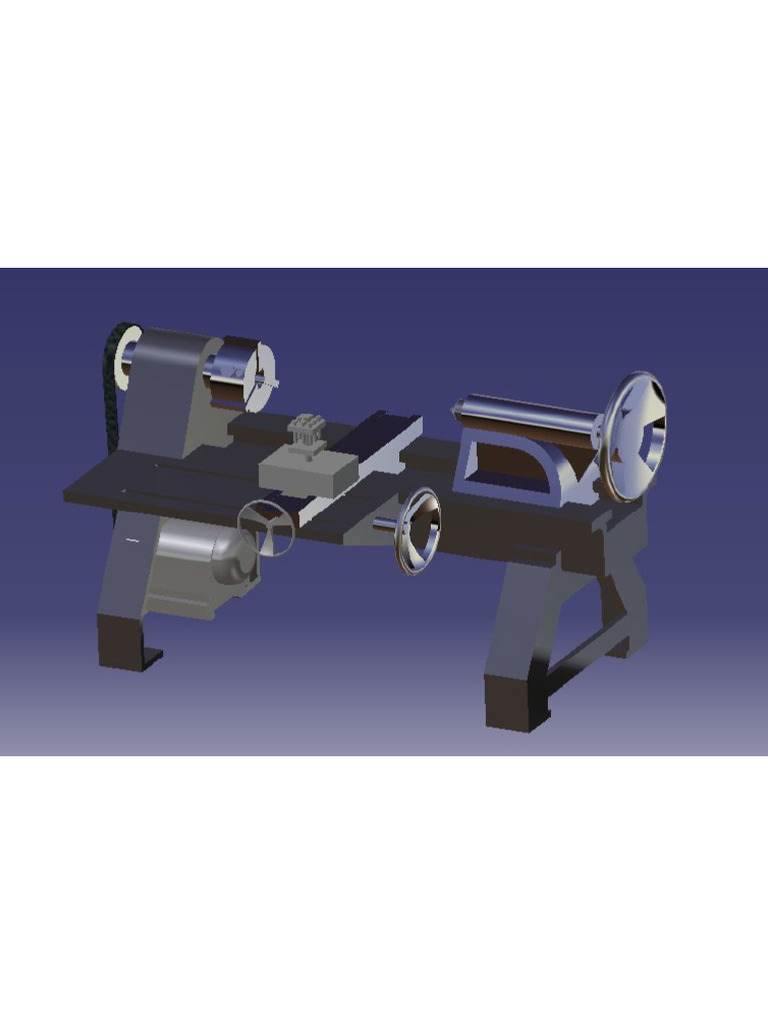 Single Speed Lathe | PDF