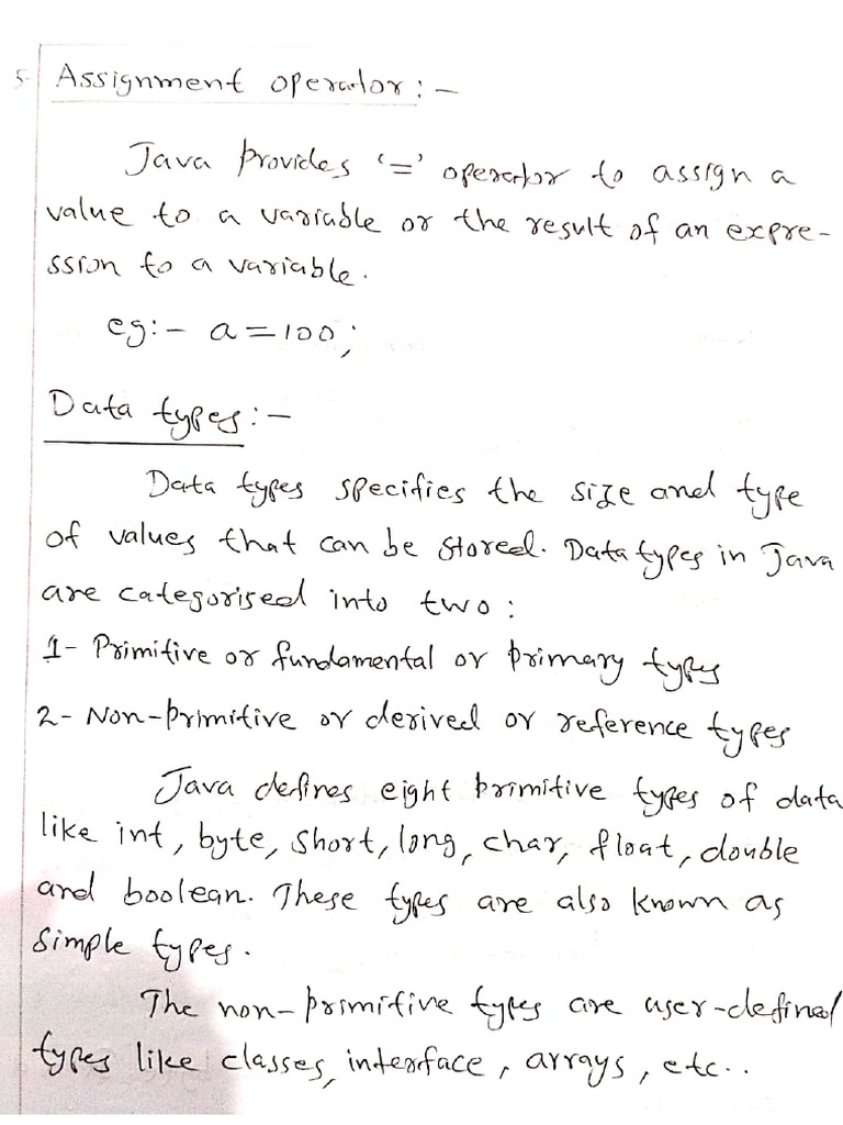 Java Note-005 | PDF