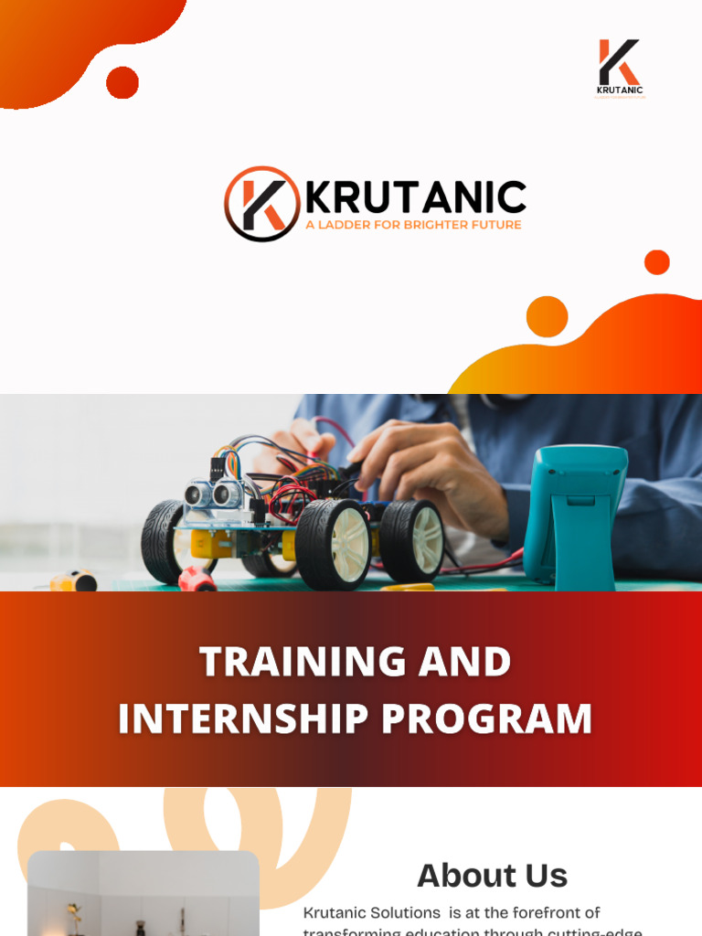 Krutanic Solutions Internship Overview | PDF | Analytics | Computing