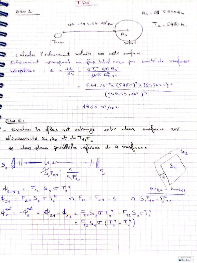 TD 2 Thermique | PDF