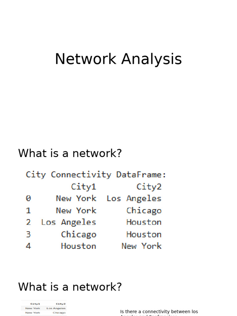 WSMA - DM - Class - 9 - 10 Network Analysis | PDF | Algorithms ...