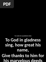 Recessional Hymns for Catholic Mass | PDF | Jesus | Thou