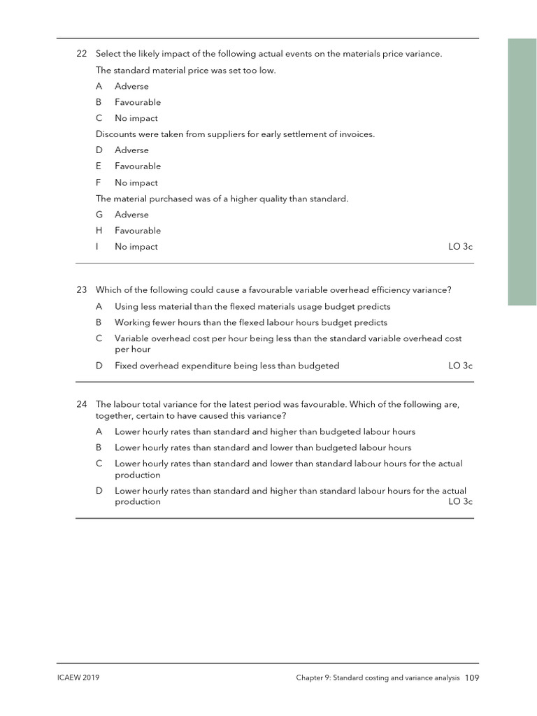 Management Information Additional Section 1 | PDF | Management ...