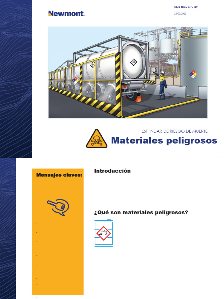 Fatality Risk Standard - Hazardous Materials - Spanish | PDF ...